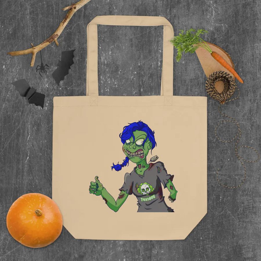 tote bag zombie product image (5)