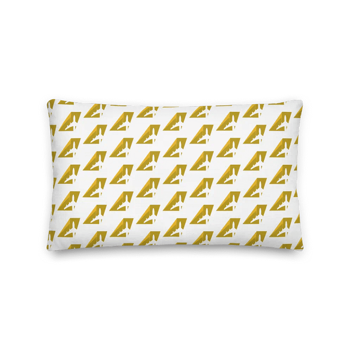 💤 Premium Flight Pillow - Two-Tone Gold Tailfin product image (2)