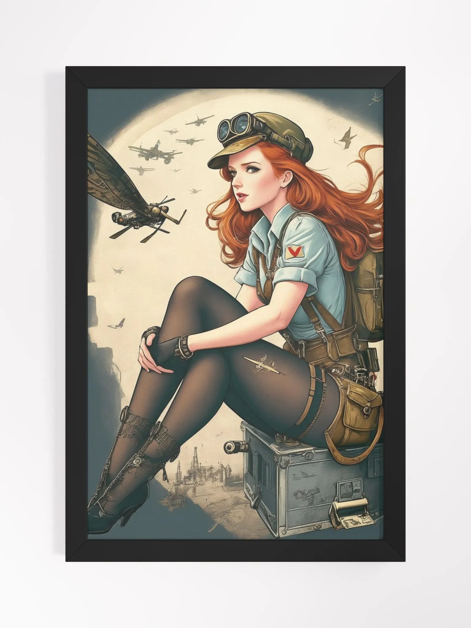 A design of World War Two nose art style product image (1)