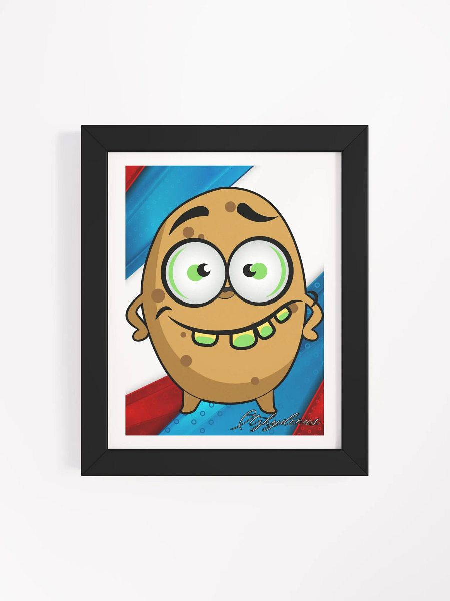 Psychedelic Potato - Framed Matte Poster product image (4)