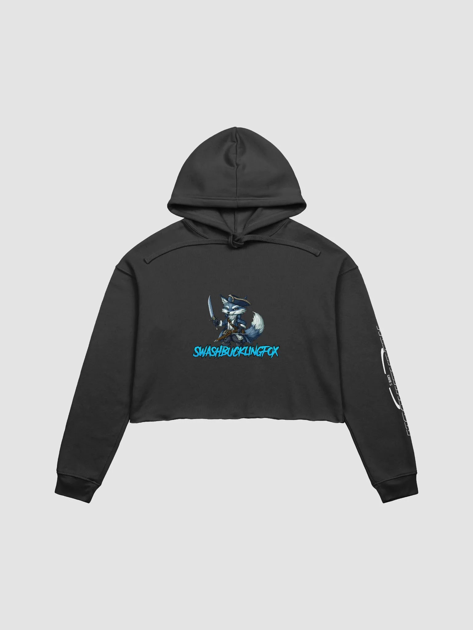 Swashbucklingfox Alienshadow Crop Top Hoodie product image (1)