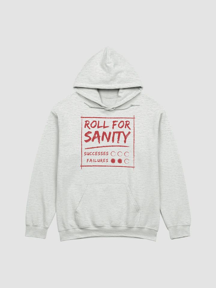 Roll for Sanity Hoodie (Red Text) product image (7)