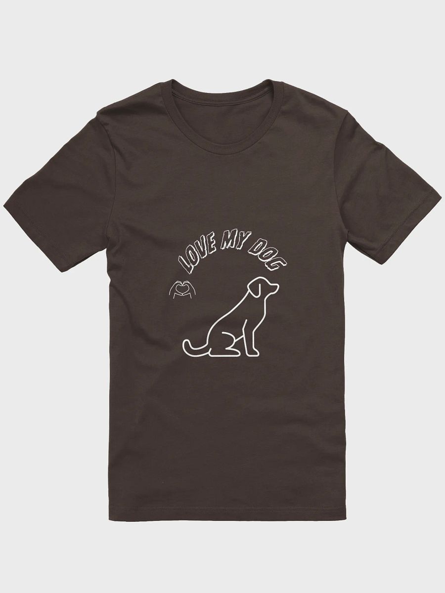 Love My Dog Supersoft T-Shirt product image (5)