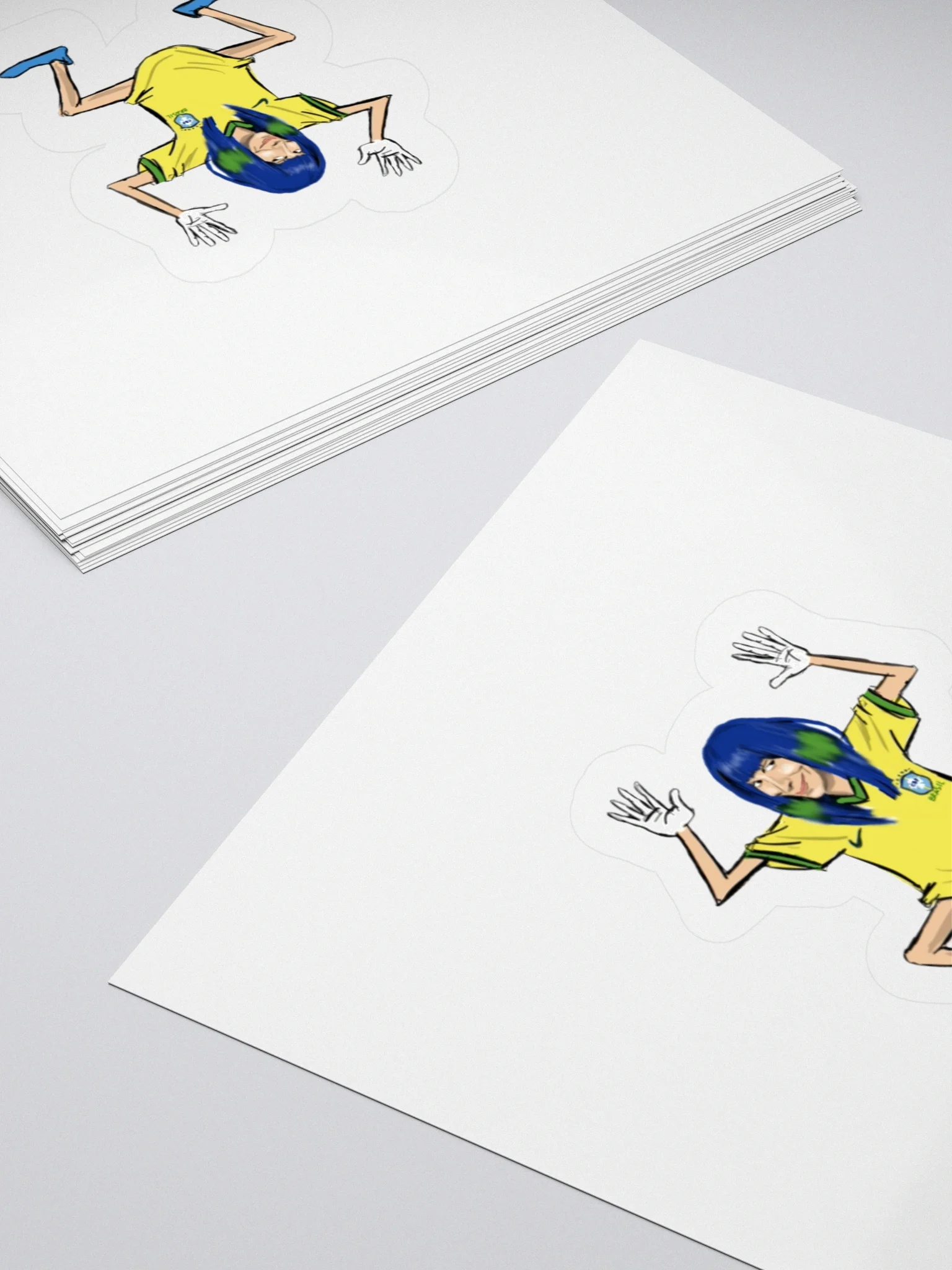 Sunfyre Brazil Jersey Sticker product image (7)