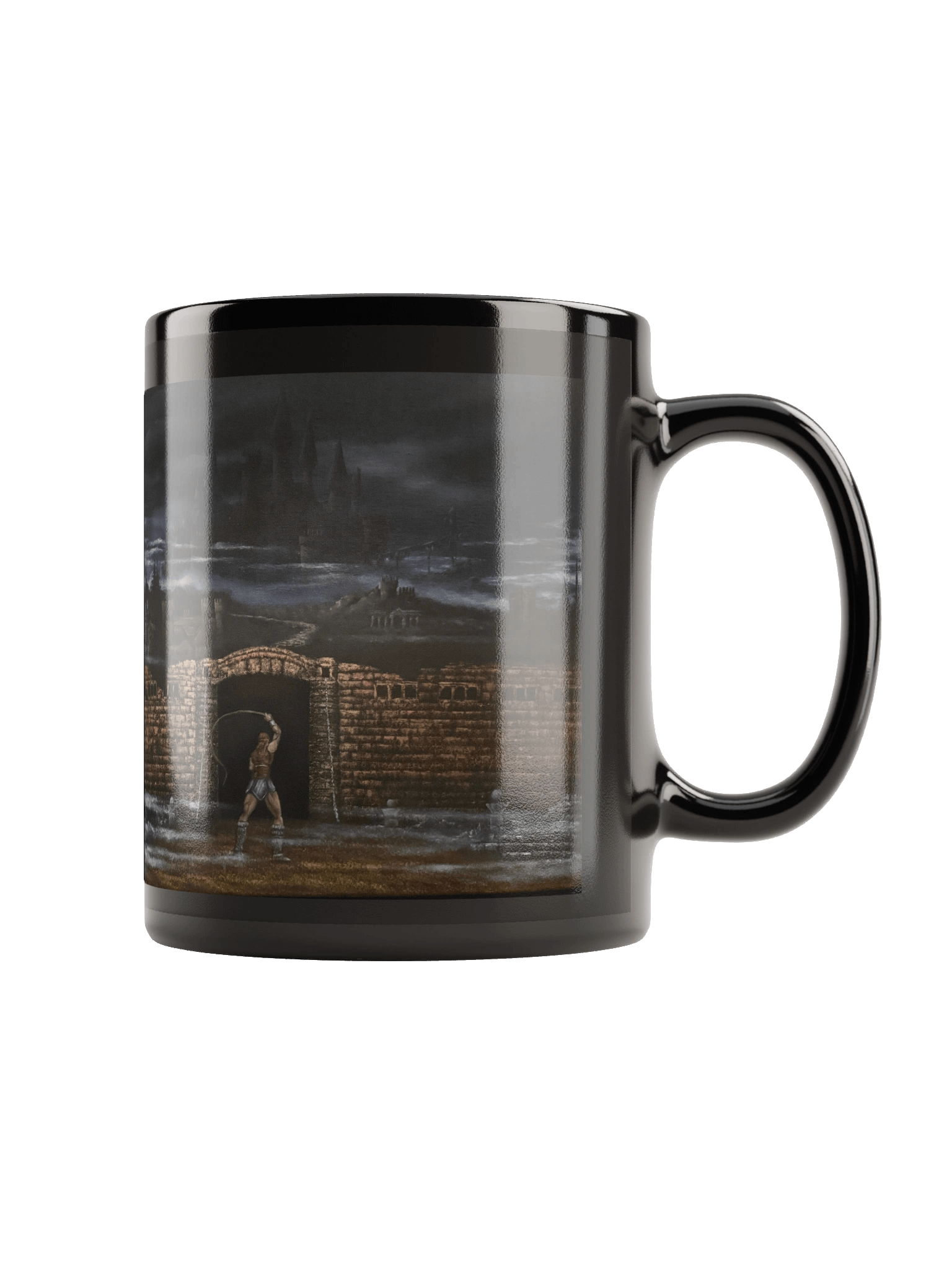Castlevania Gate Black Mug product image (1)