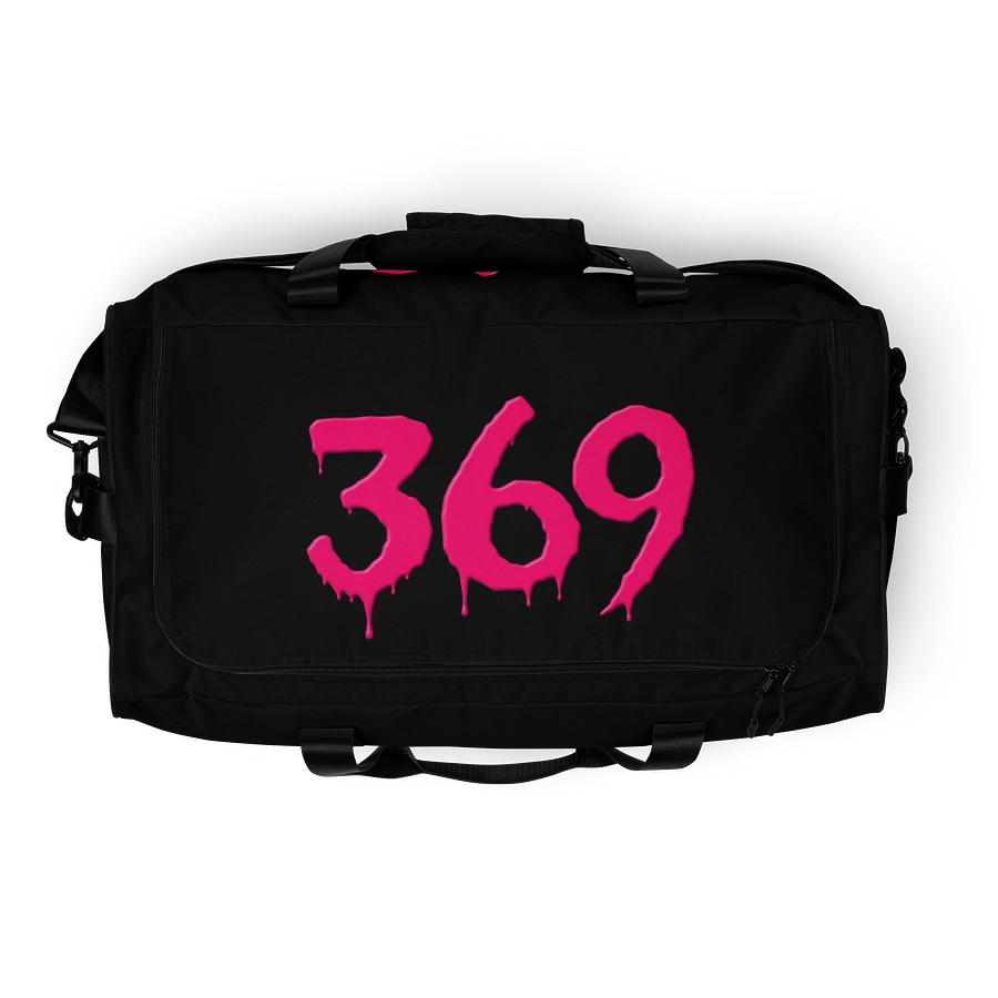 Hot Pink and Black 369 Duffel product image (8)