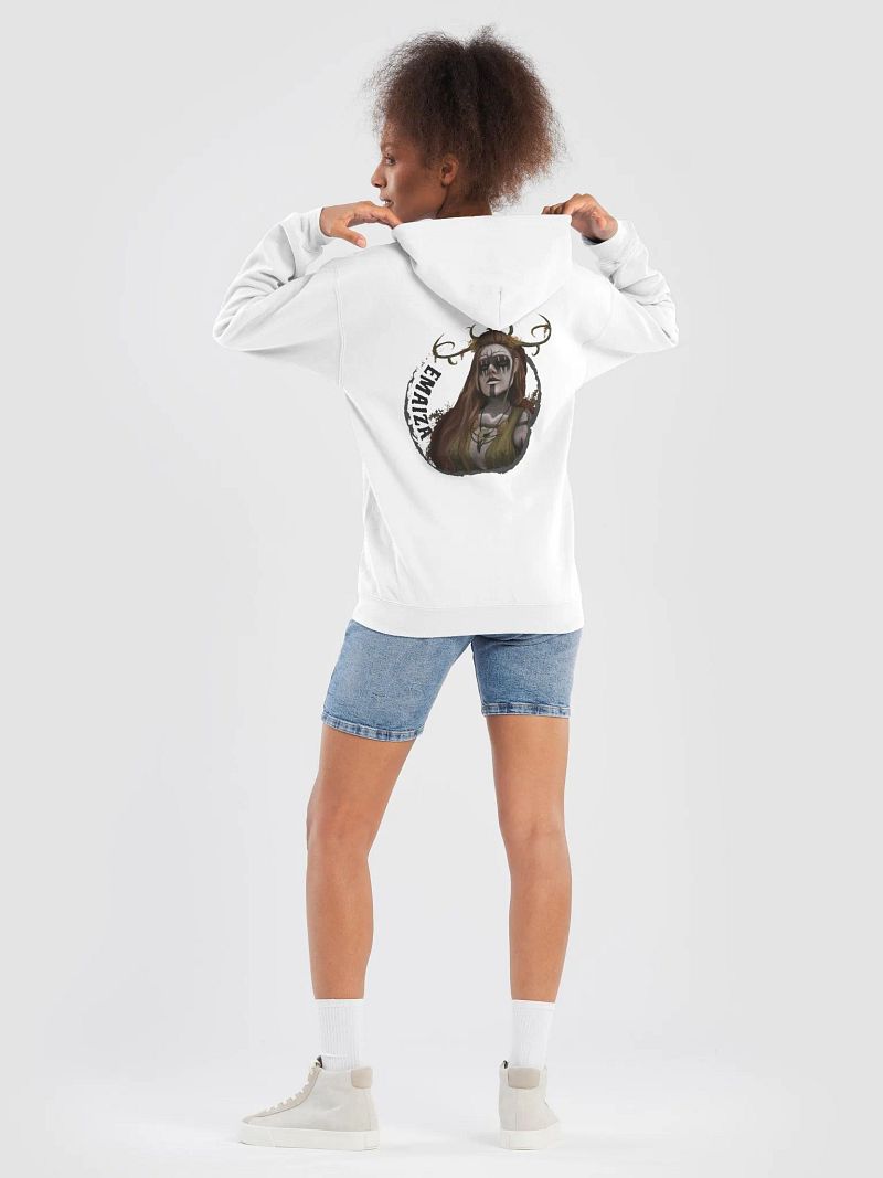 EMAIZA Unisex Zip-Hoodie (BLACK logo)