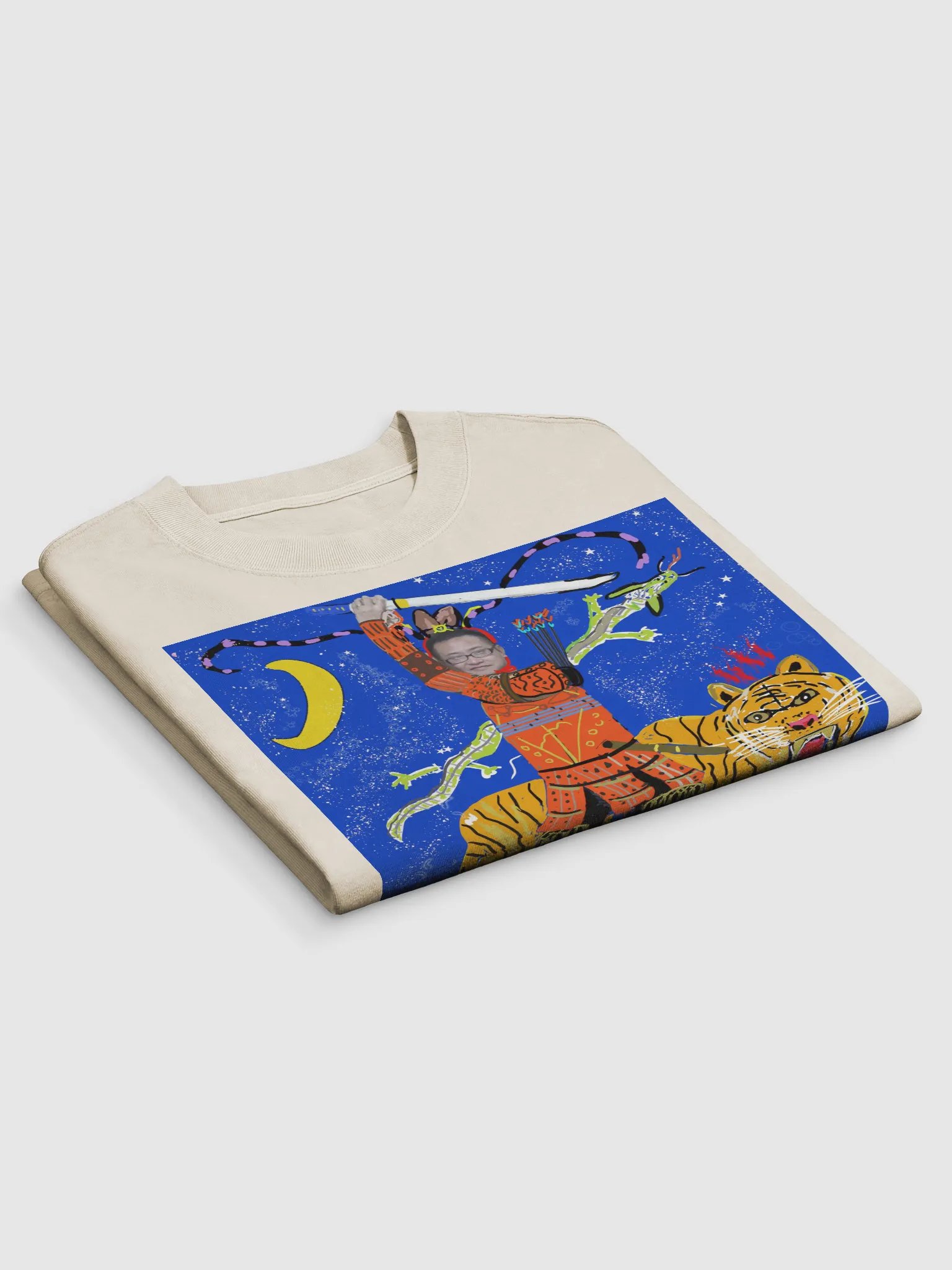 AS Colour Premium Oversized Faded T-Shirt: ancient warrior product image (12)