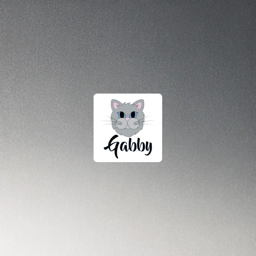 Gabby the Cat Die-Cut Magnet product image (2)