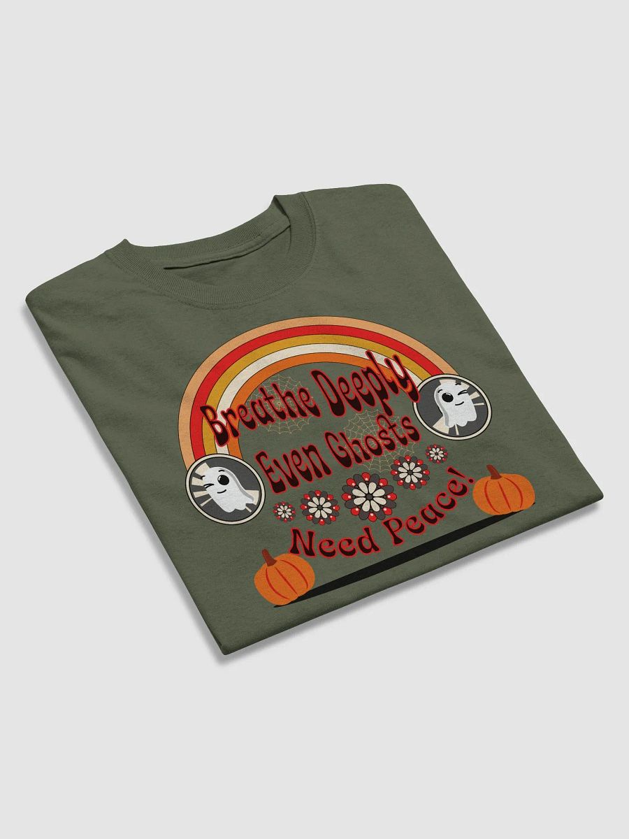 Ghostly Peace Breathe Deeply T-Shirt product image (21)