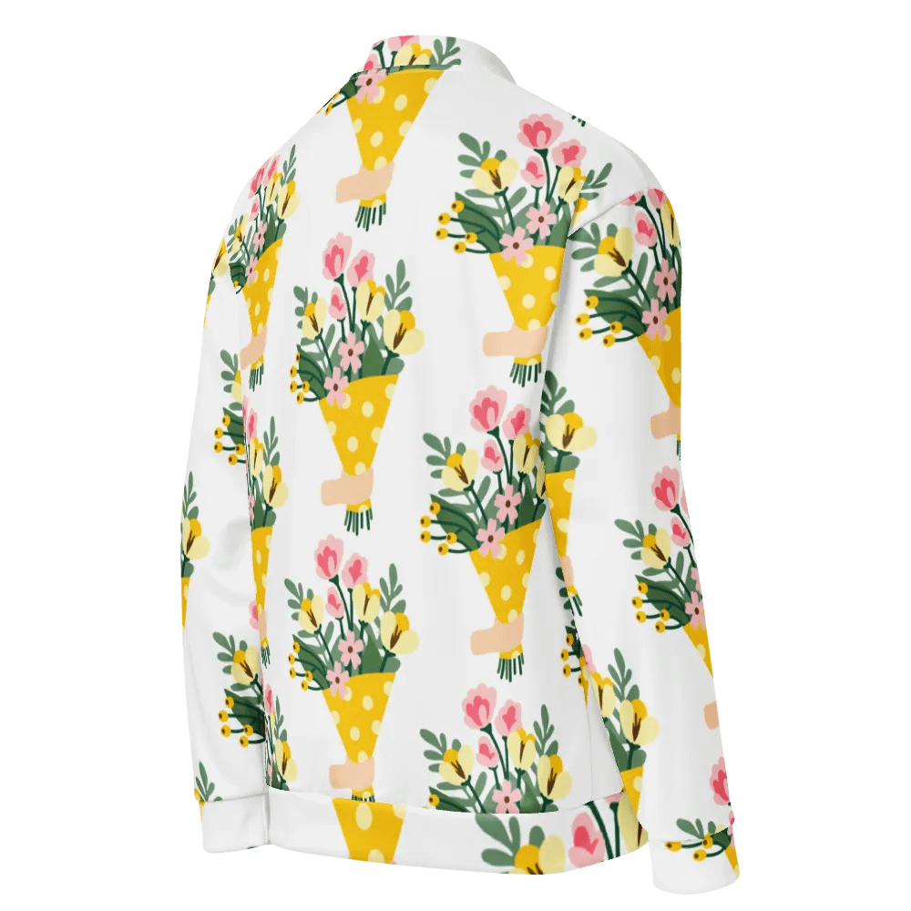 Dotty Floral Delight Bomber Jacket product image (9)