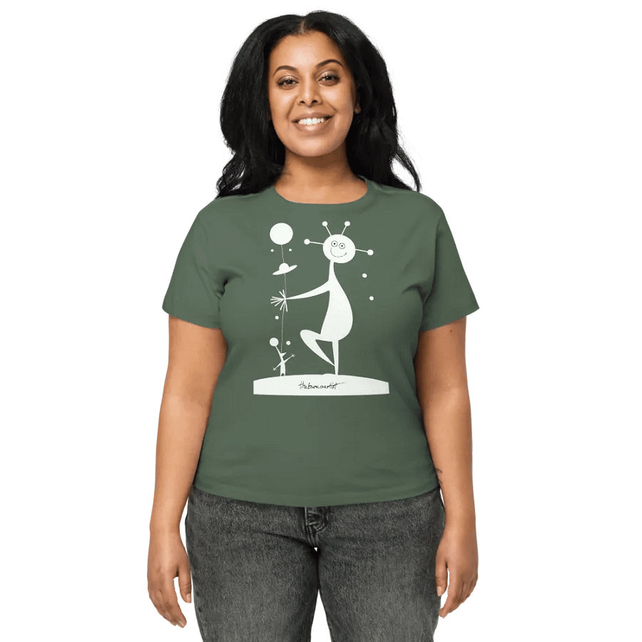 Cotton Heritage Women's High-Waisted Tee product image (20)
