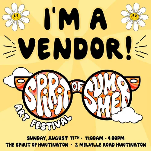We'll be there with prints and stickers and more! 🏵 @spiritofhuntington #spiritofsummer #spiritofhuntington #handmadegoods #c...
