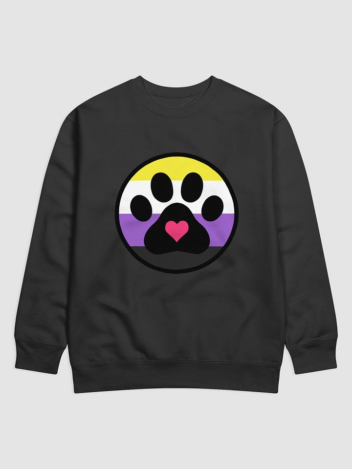 Pride Paw Sweatshirt - Nonbinary product image (1)