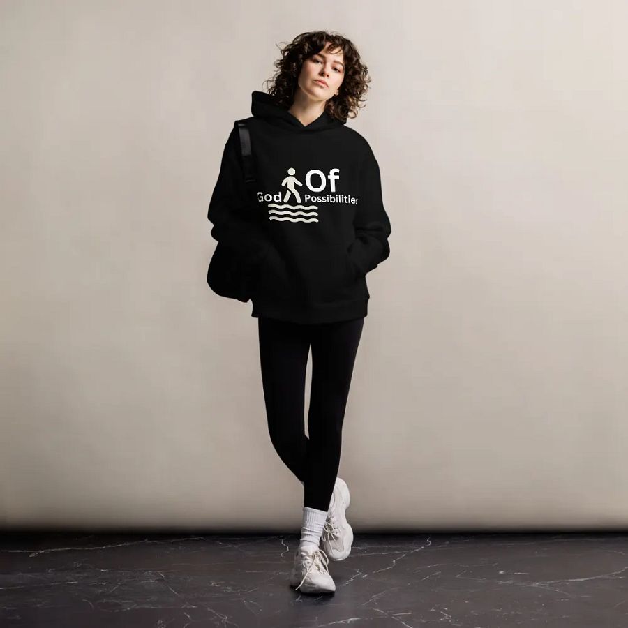 God of possibilities Unisex Hoodie product image (3)