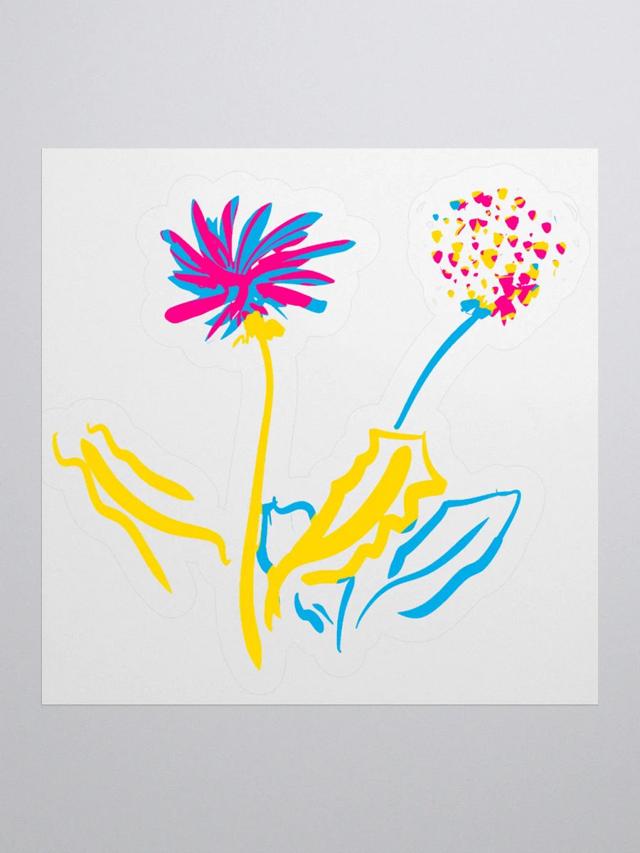 Pan Dandelions Sticker product image (1)