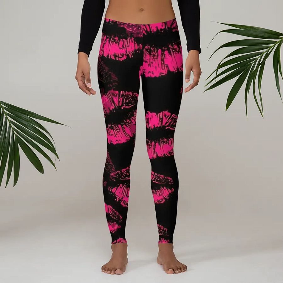 Kiss Me Quick All-Over Leggings product image (3)