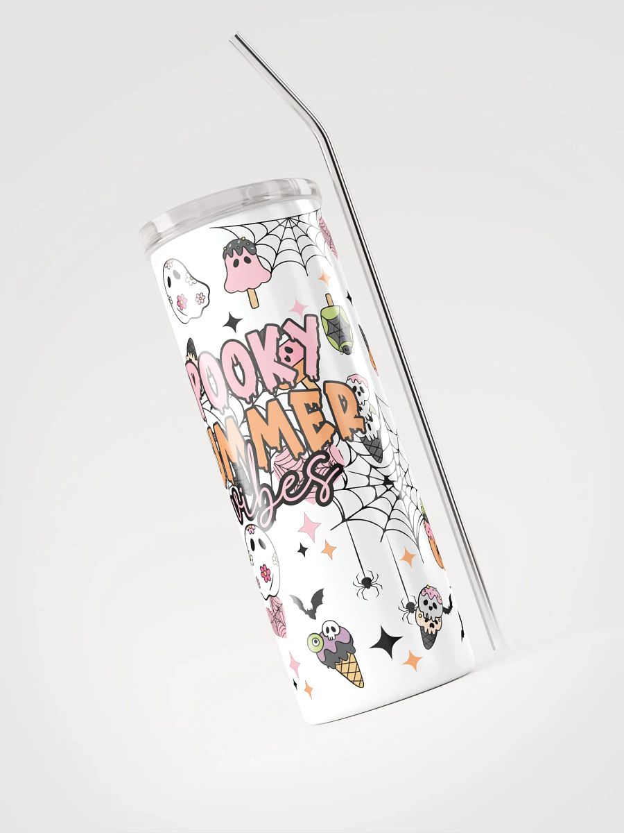 Spooky Summer Vibes Stainless Steel Tumbler product image (3)
