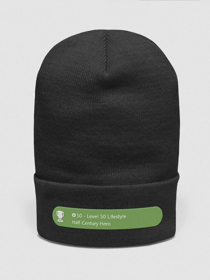 Level 50 Half Century Hero Beanie product image (1)