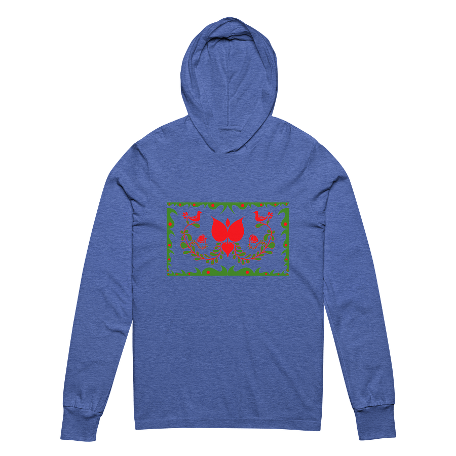 Folk Art Hungarian Floral Symmetry Hoodie product image (2)