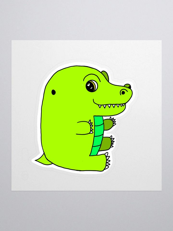 Green Floofy Alligator product image (3)