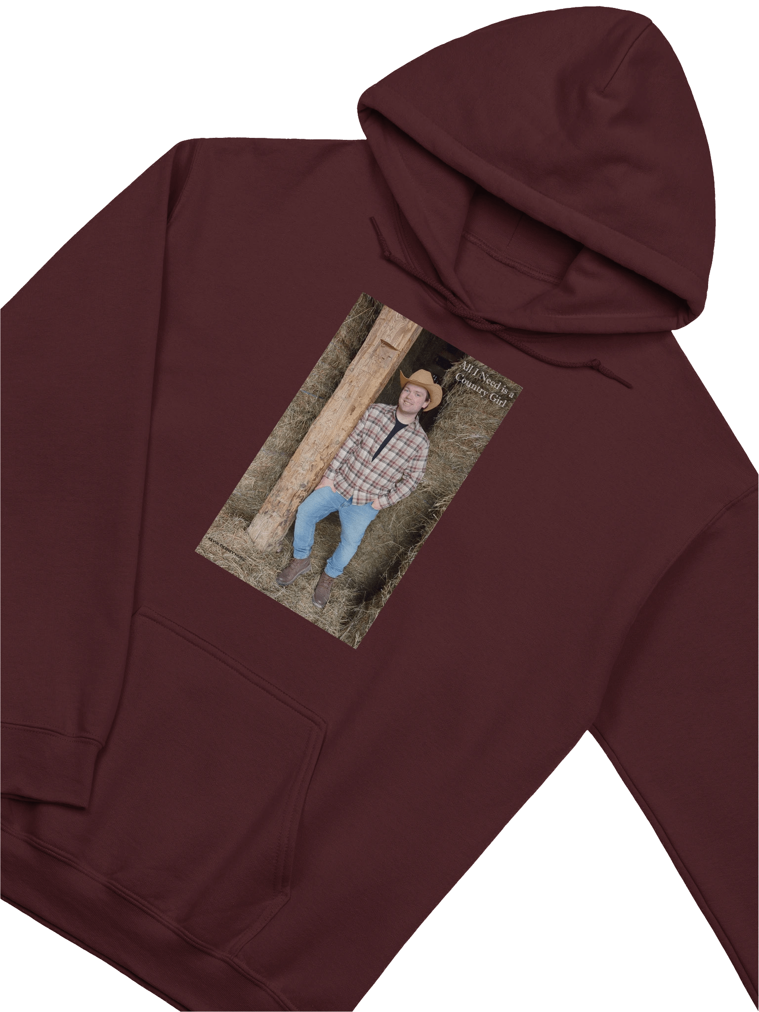 All I Need is a Country Girl Barn Post Lean Hoodie product image (2)
