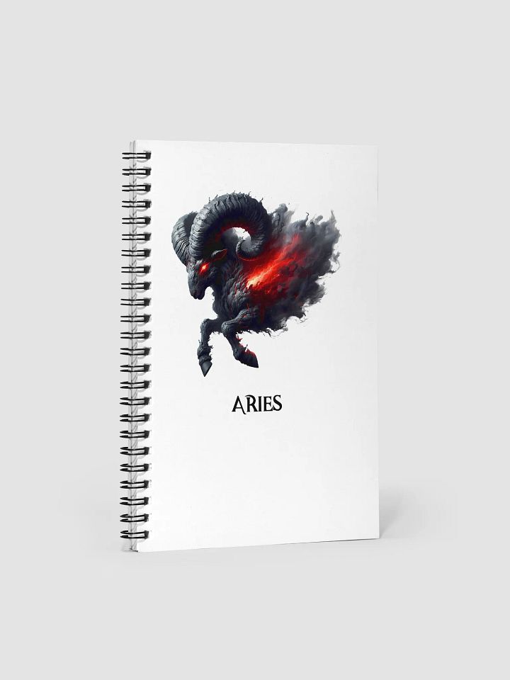 Mythical Aries Spiral Notebook product image (1)