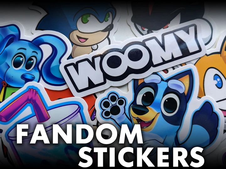 MultiFandom Stickers product image (1)