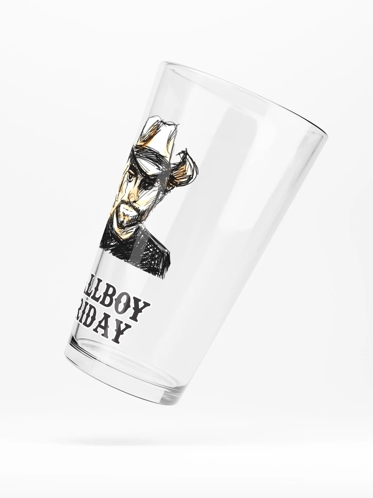 Tallboy Friday Pint Glass V2 product image (5)