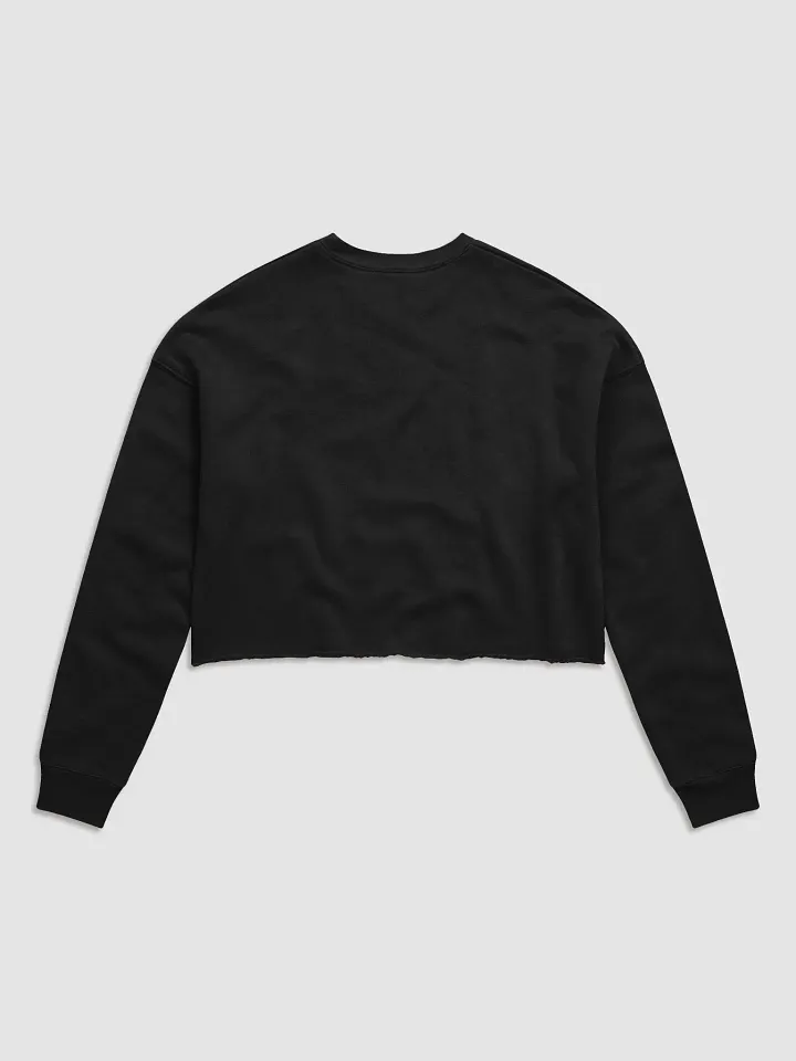 I identify as Mistletoe crop fleece sweatshirt product image (2)