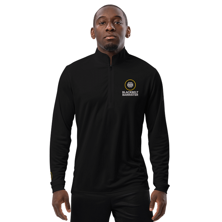 Adidas x BBB Lightweight Quarter-Zip Pullover Black product image (1)