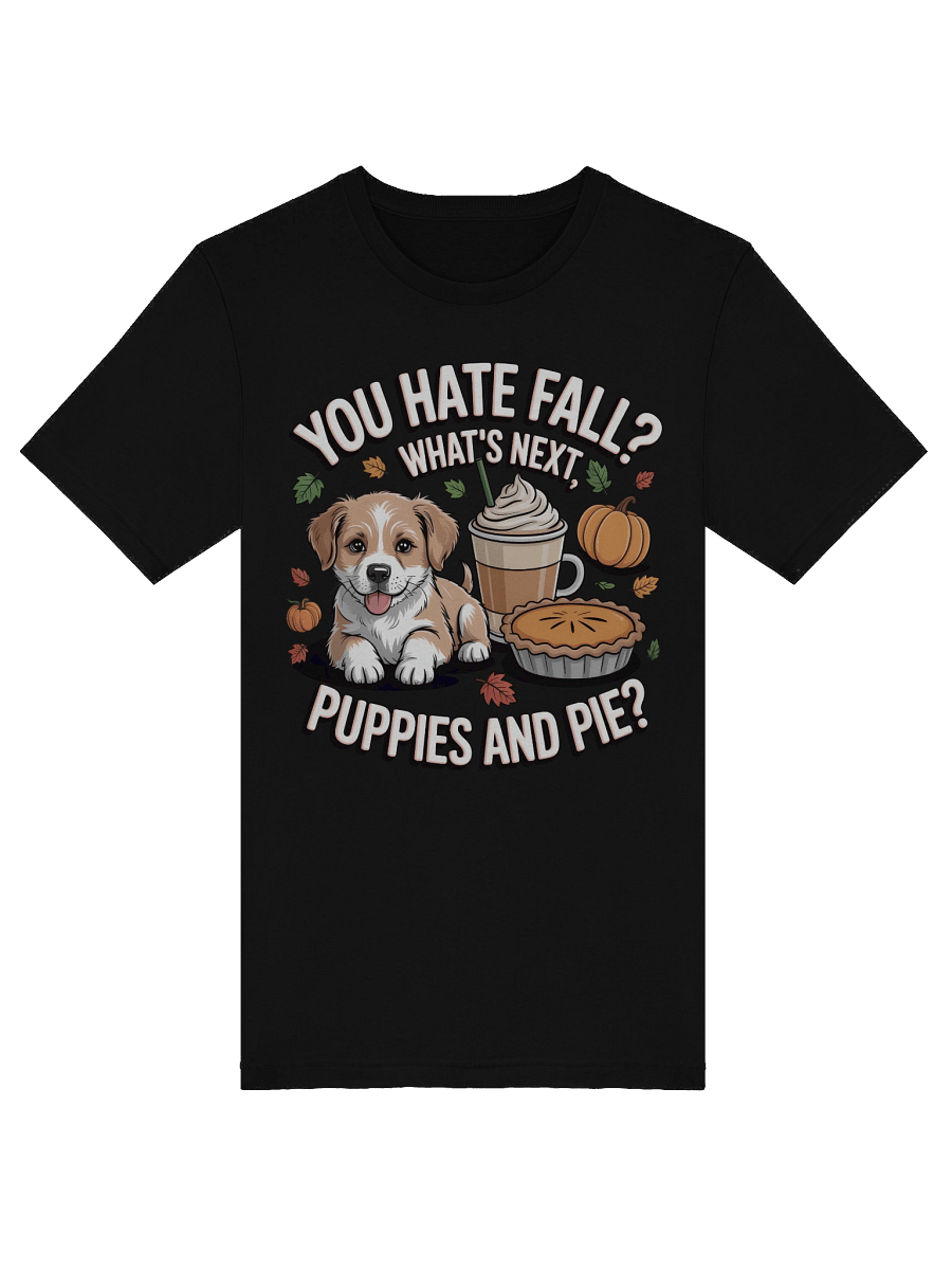 Fall Vibes Puppy & Pie T-Shirt product image (5)
