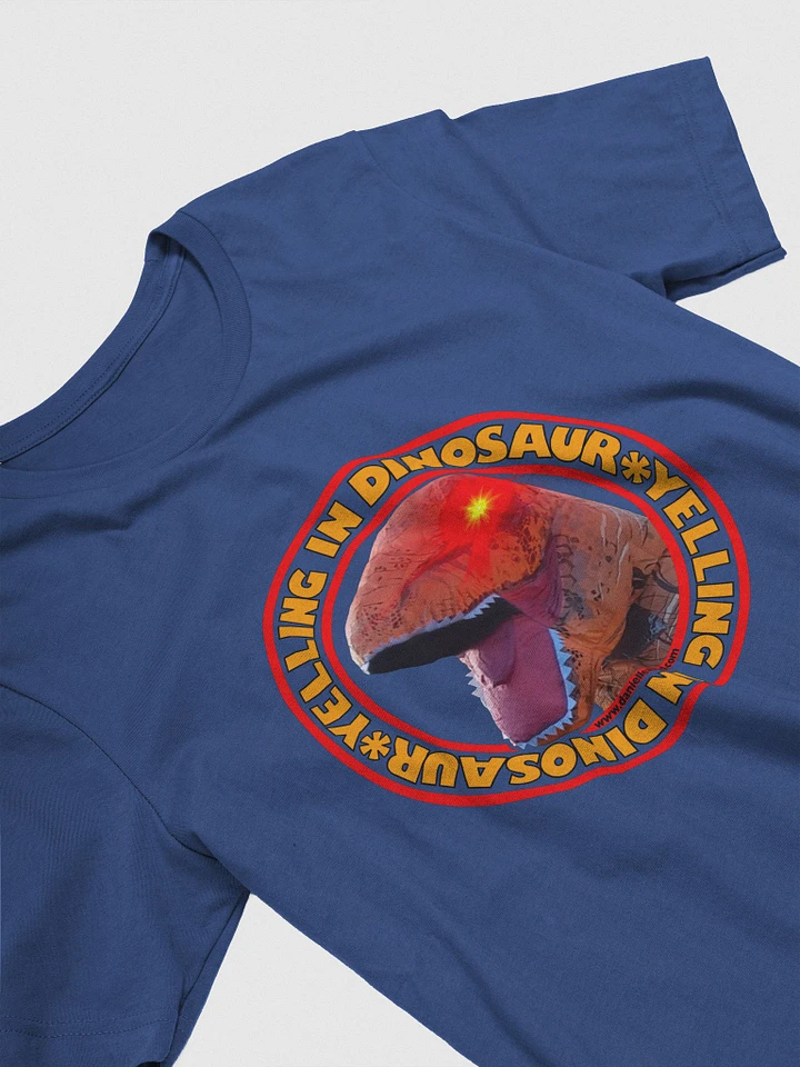 Yelling In Dinosaur Coloured T-Shirt product image (12)