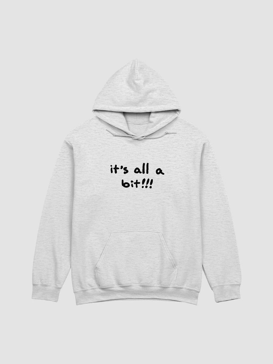 “It’s all a bit!!!” classic hoodie product image (2)