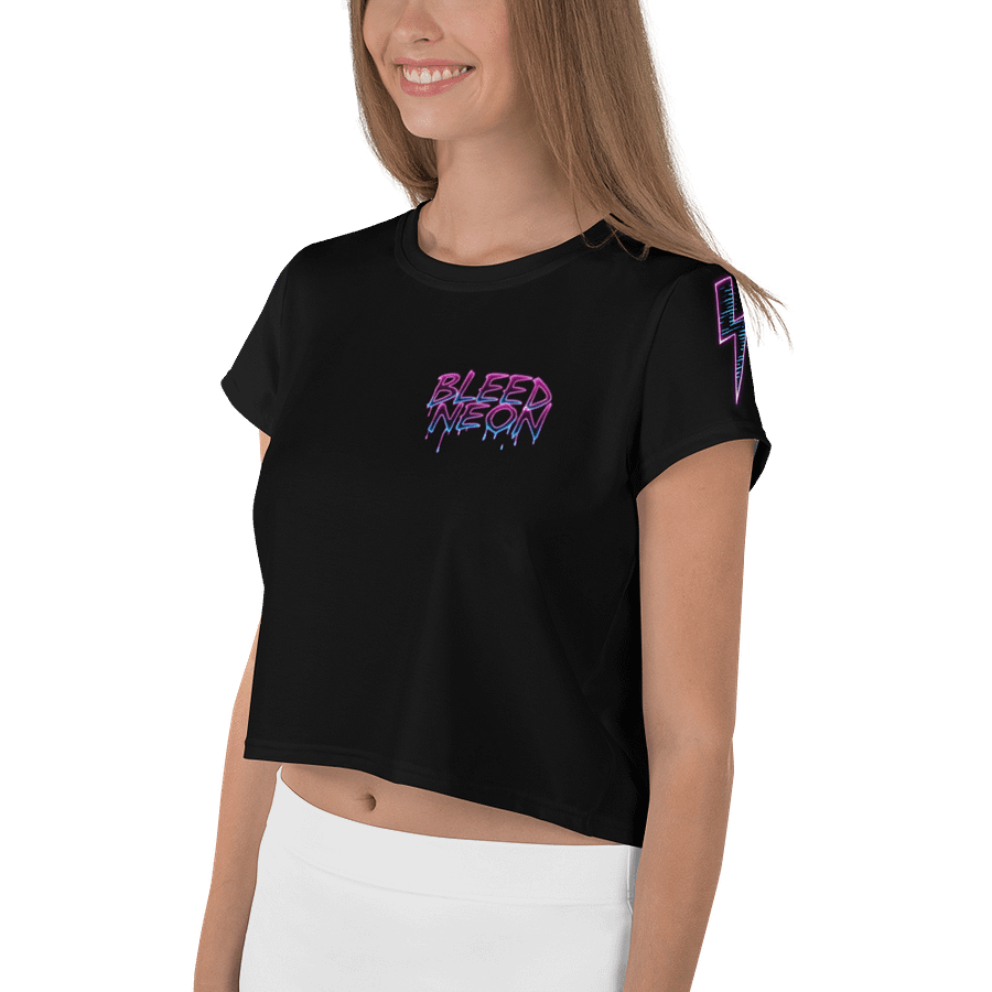 Bleed Neon Crop Graphic Tee 2 product image (3)