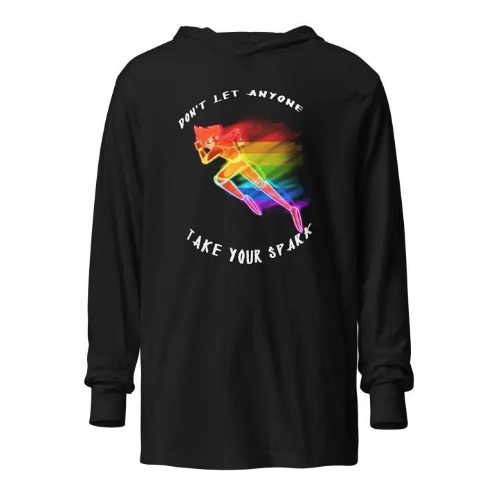 Don't Let Them Take Your Spark - Hooded long-sleeve shirt product image (1)