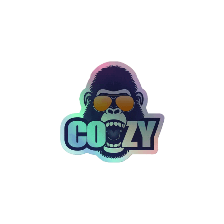 Gorilla Cozy Sticker product image (1)