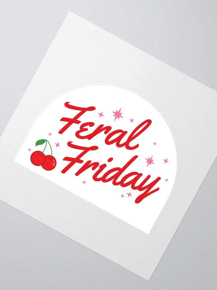 feral friday sticker 2.0 product image (6)