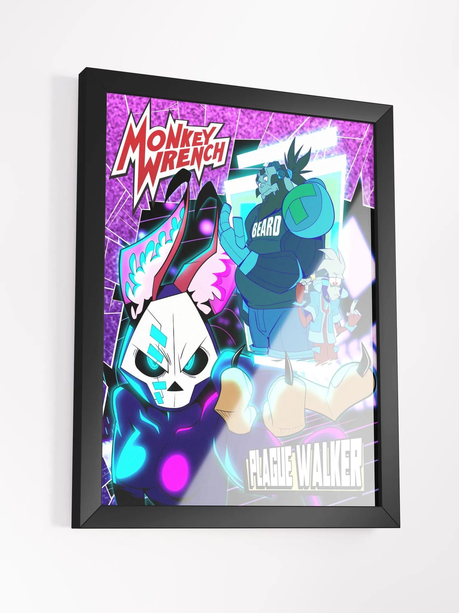 Monkey Wrench - Plague Walker Framed Poster product image (3)