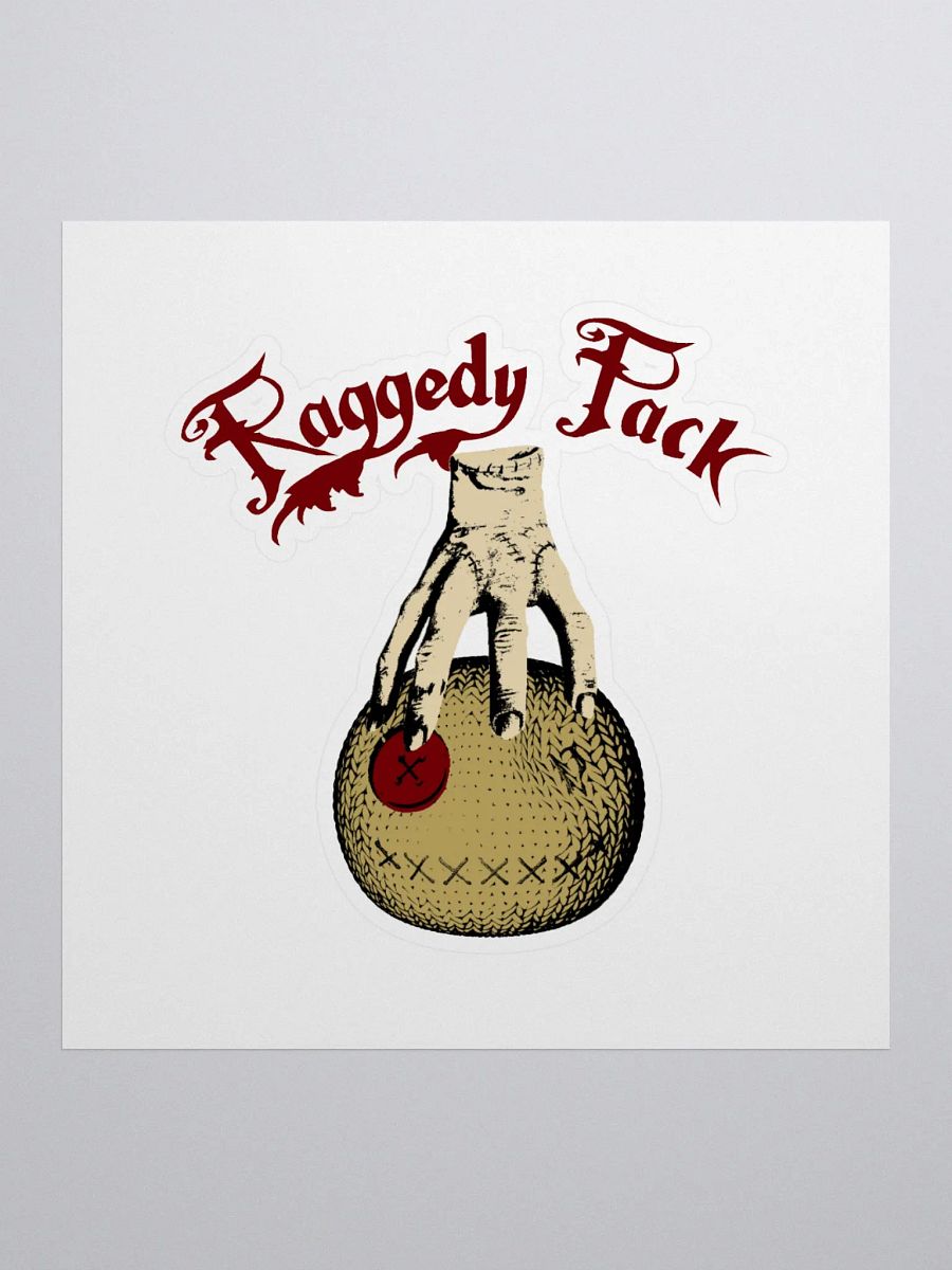 Red Hand Sticker product image (1)