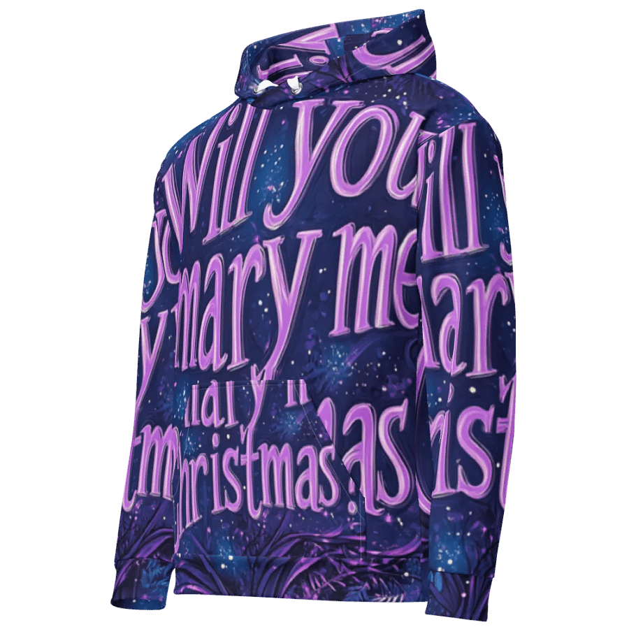 Sparkling Proposal Unisex All-Over Printed Hoodie product image (11)