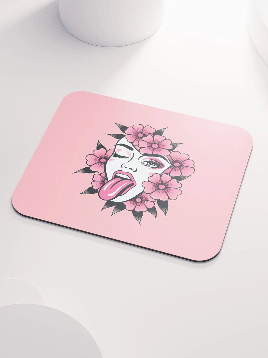 Floral Wink Mouse Pad product image (3)