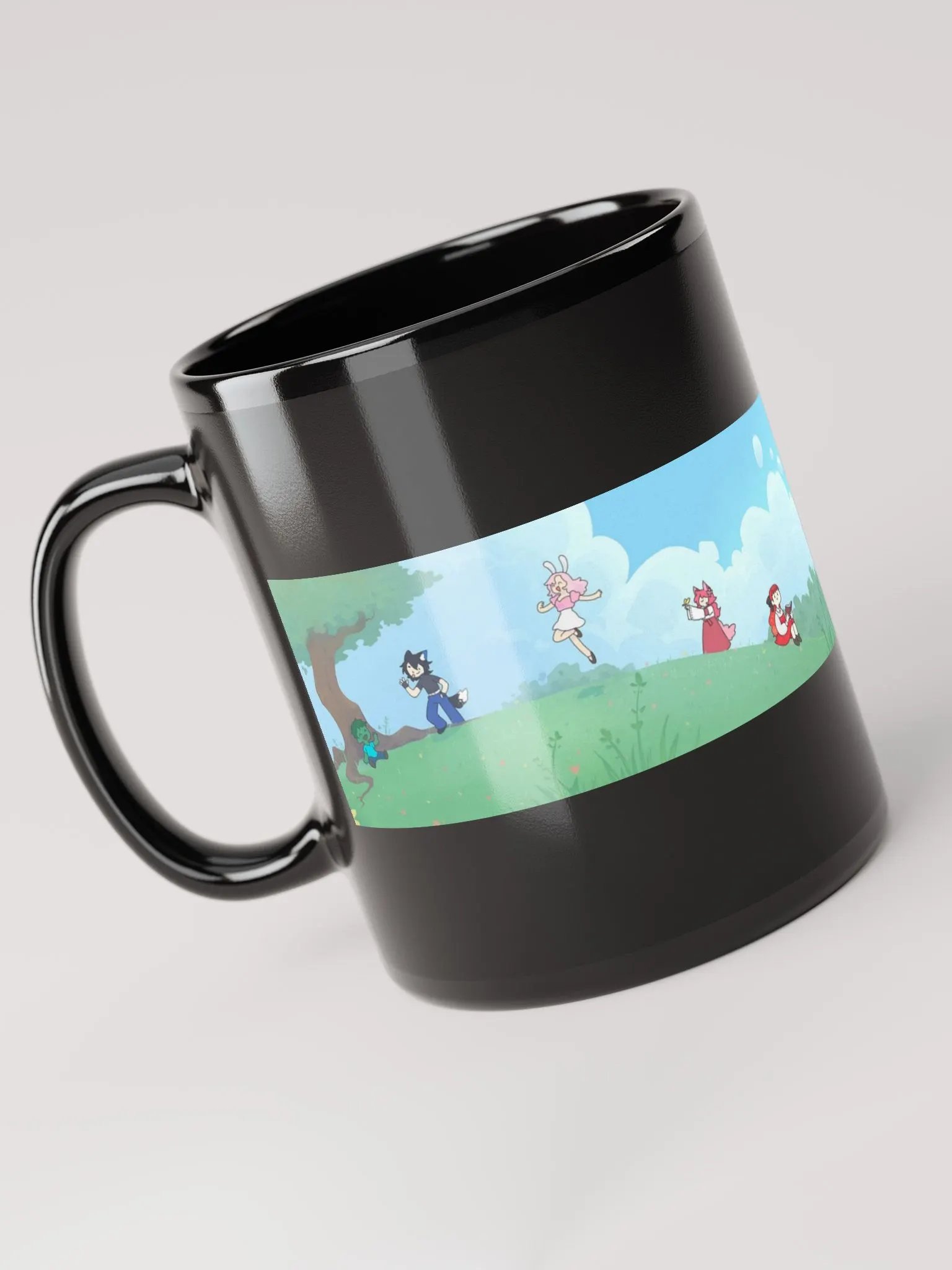 Banner Mug Black product image (6)