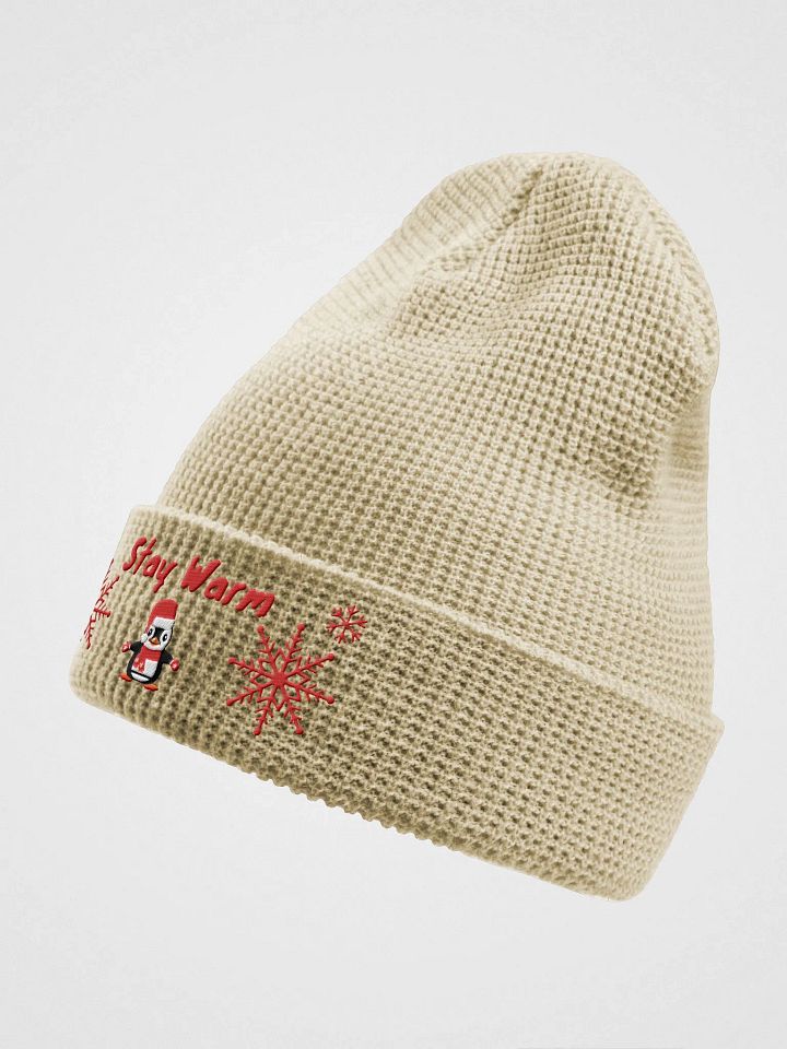 *LIMITED EDITION* Stay Warm! Waffle Beanie! product image (6)