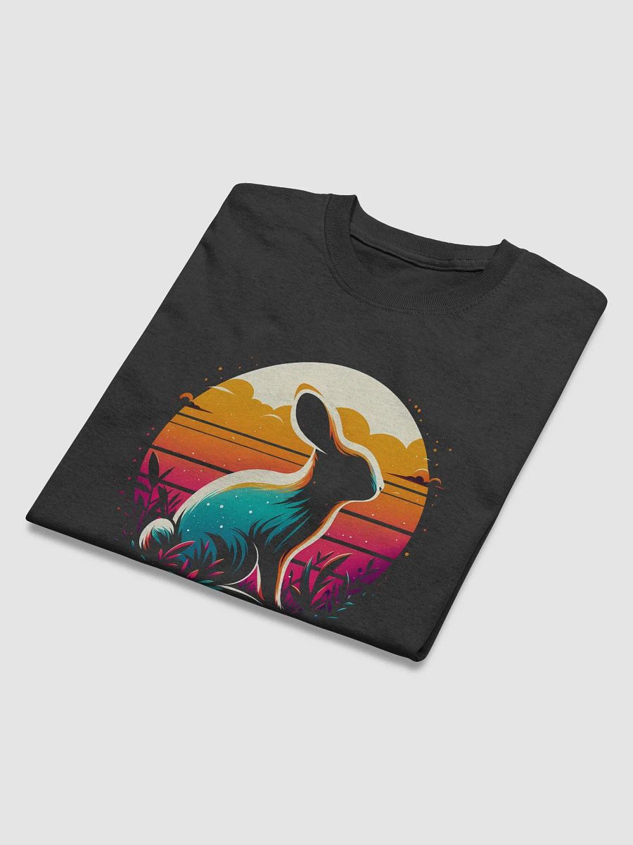 Retro Sunset Bunny Graphic Tee product image (4)
