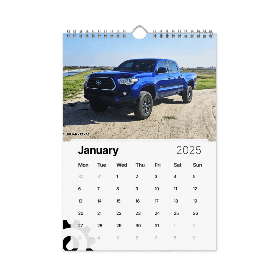 2025 Team Oil Drop Calendar product image (7)