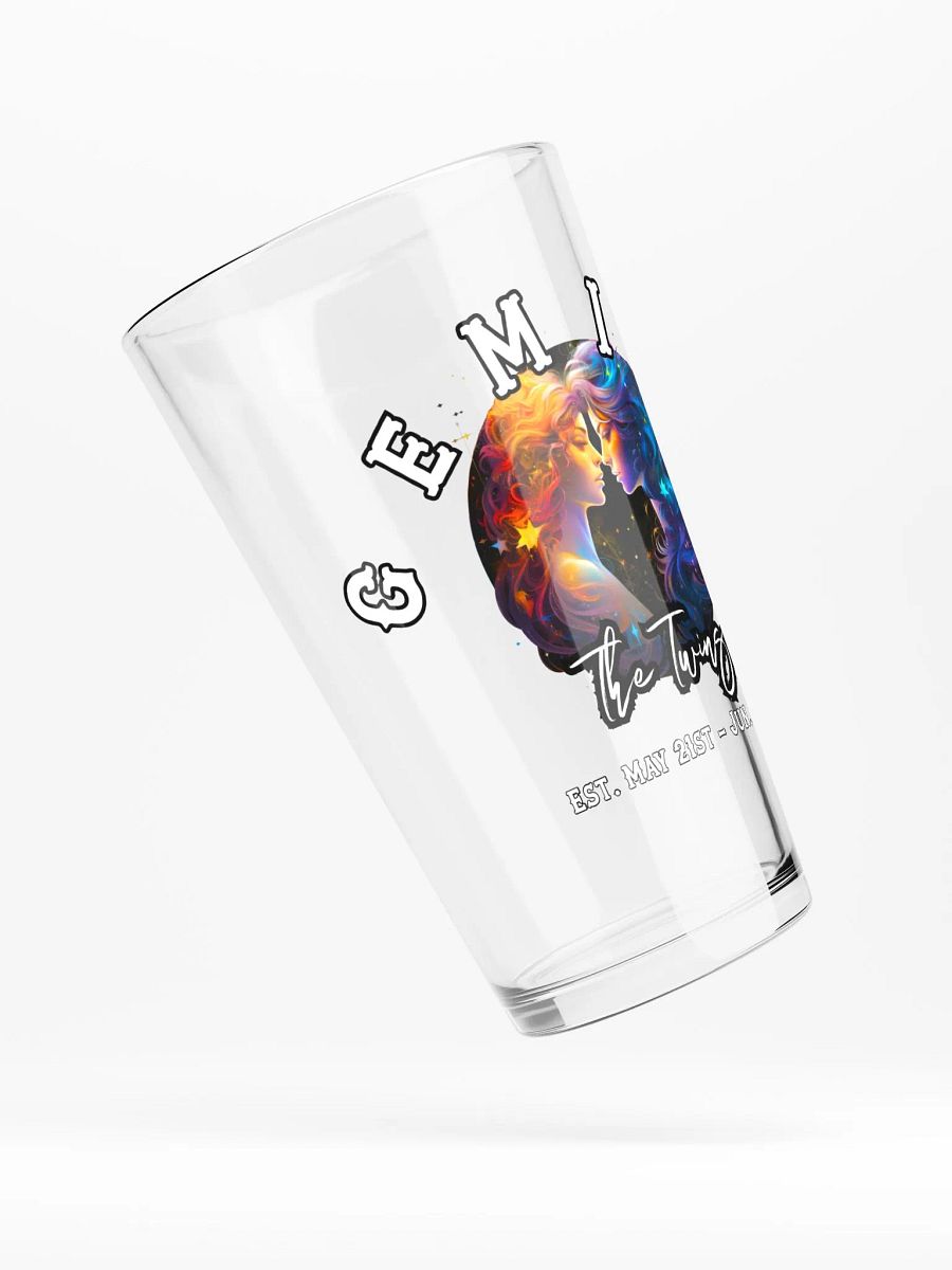 Gemini - Zodiac Shaker Pint Glass product image (4)