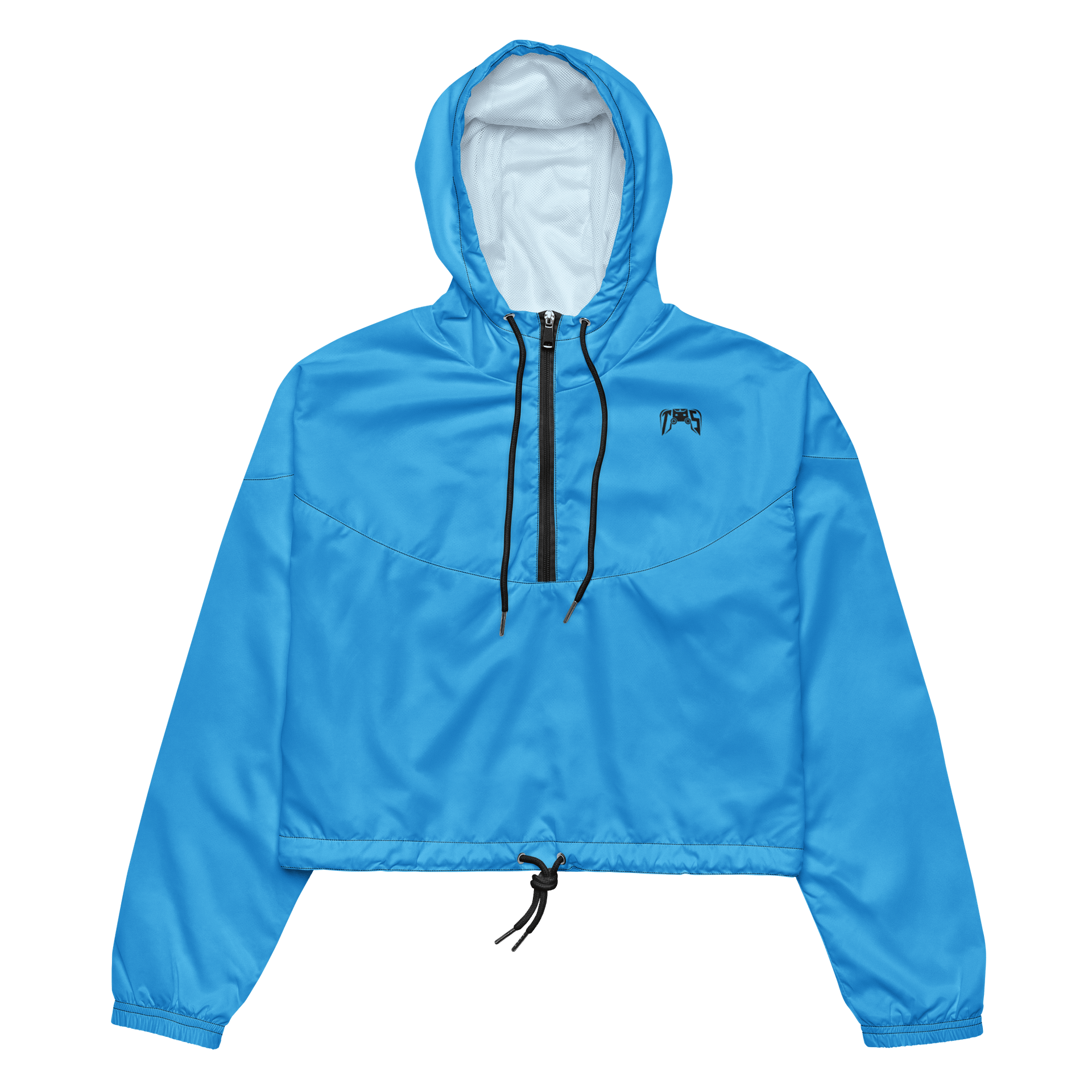 Women's Cropped Windbreaker (Light Blue) product image (2)