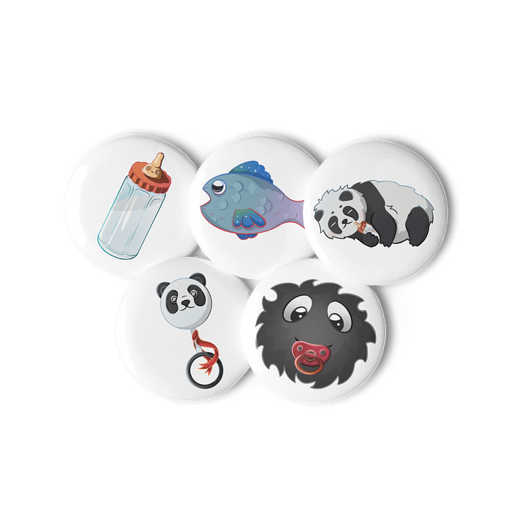 Baby Soot Pin Badges product image (3)