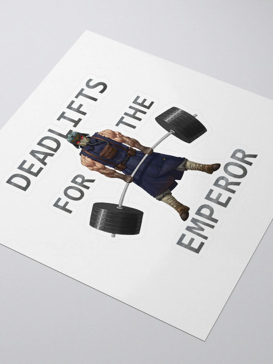 Deadlifts For The Emperor - Masked Soldier - Sticker product image (7)